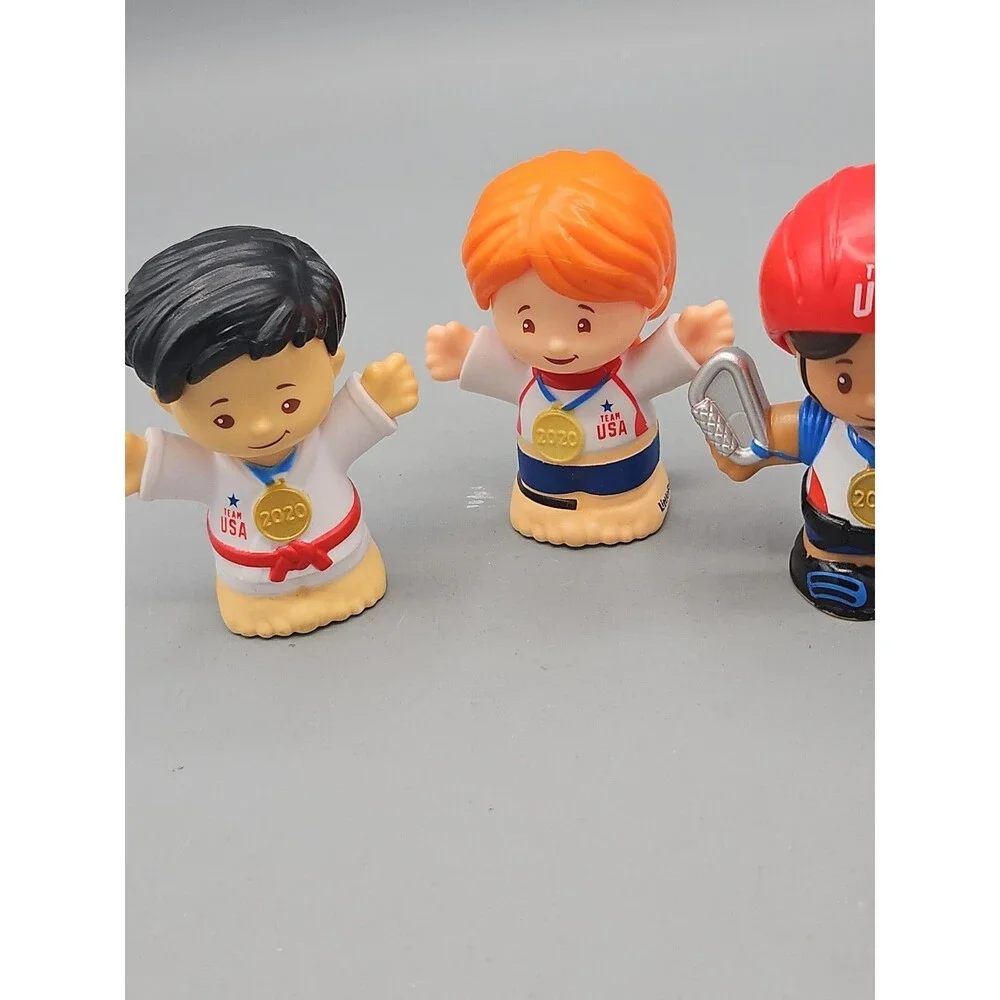 Fisher Price Little People Team USA 2020  Surfer Climber Karate